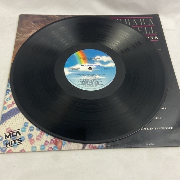 Barbara Mandrell Greatest Hits MCA Records 1985 MCA-5566 Vinyl Record LP - Picture 4 of 8